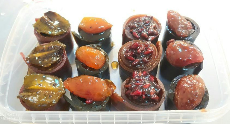 پک لواشکی سوشی ژاپنی + سس مخصوص لواشک